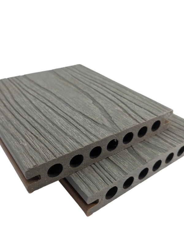 RM21-145 CO-ex 3D WPC terasz - Világos Antracit